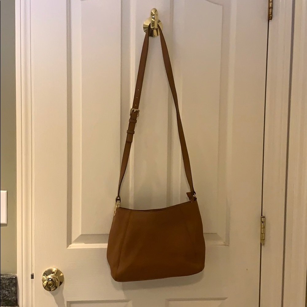 Michael Kors brown leather bag